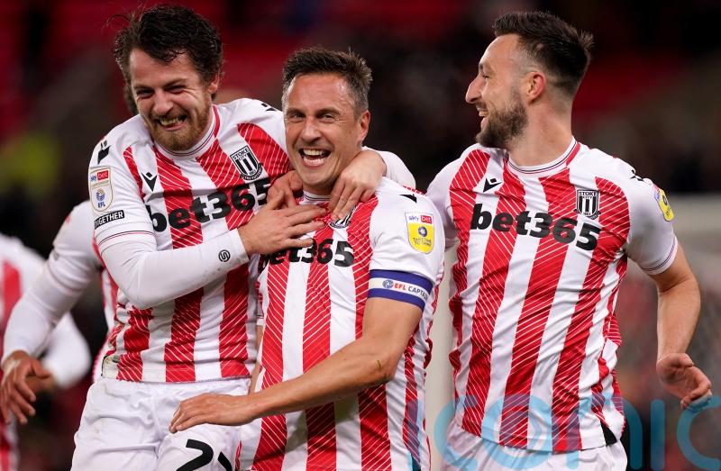 Phil Jagielka celebrates milestone with goal as Stoke defeat lowly Huddersfield
