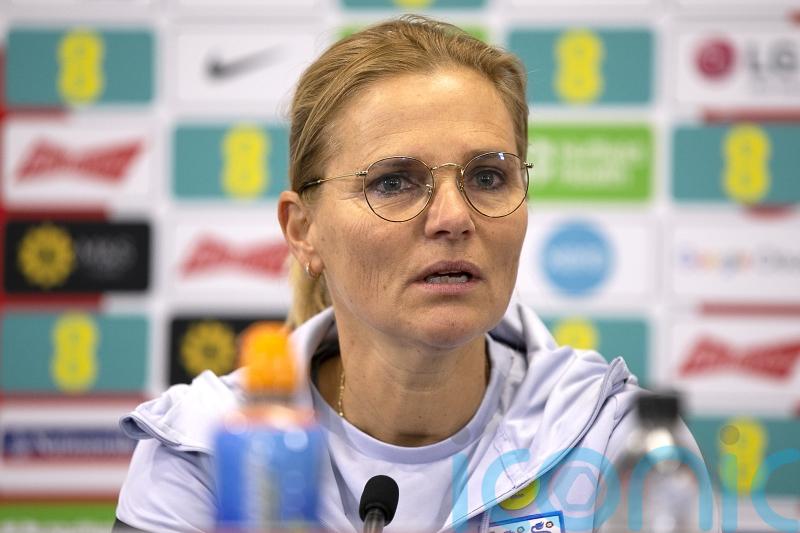 Sarina Wiegman brands Tiger Woods handing over a tampon &lsquo;very inappropriate&rsquo;