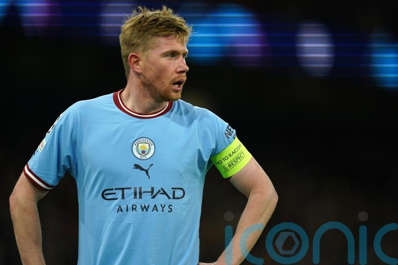 Kevin De Bruyne and Aymeric Laporte to miss Man City&rsquo;s clash at RB Leipzig