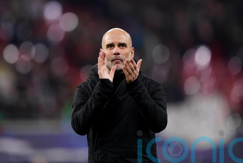 Pep Guardiola tells Man City players to hold heads high after RB Leipzig draw