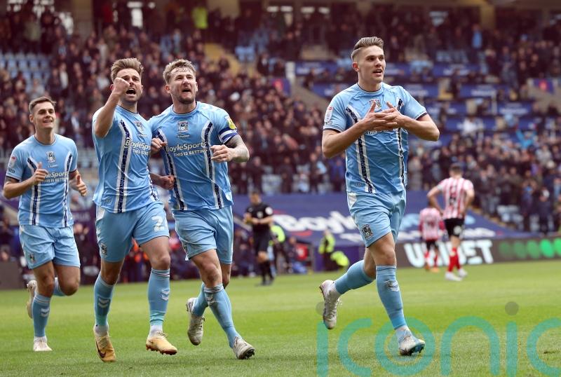Viktor Gyokeres scores the winner against Sunderland in his 100th Coventry game