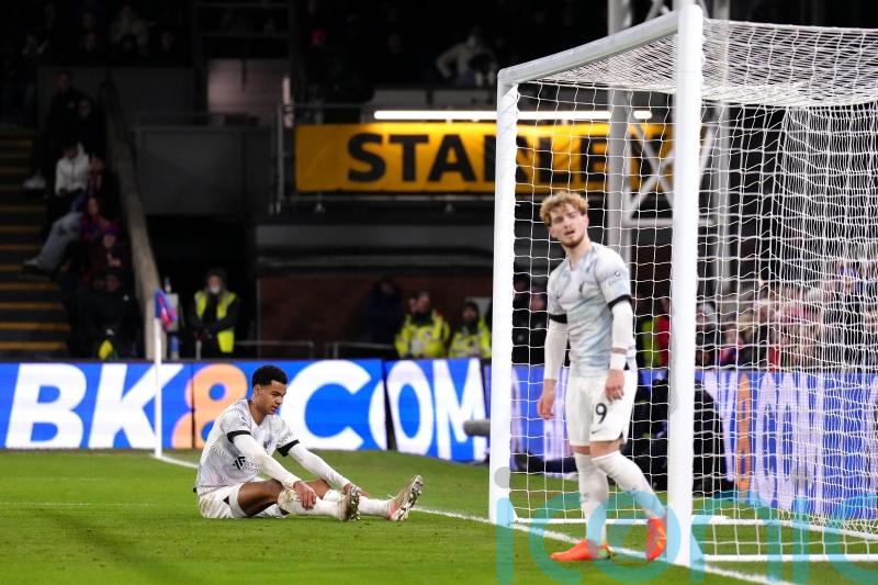 Lacklustre Liverpool held to goalless draw by Crystal Palace