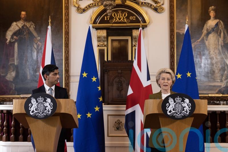 Sunak hails &lsquo;decisive breakthrough&rsquo; on post-Brexit rules for Northern Ireland