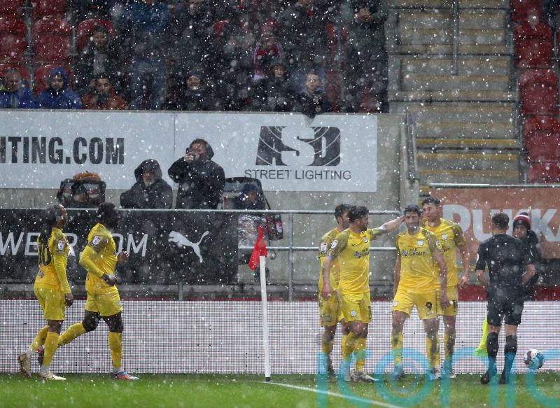 Preston kept play-off hopes alive as Rotherham slip closer to bottom three