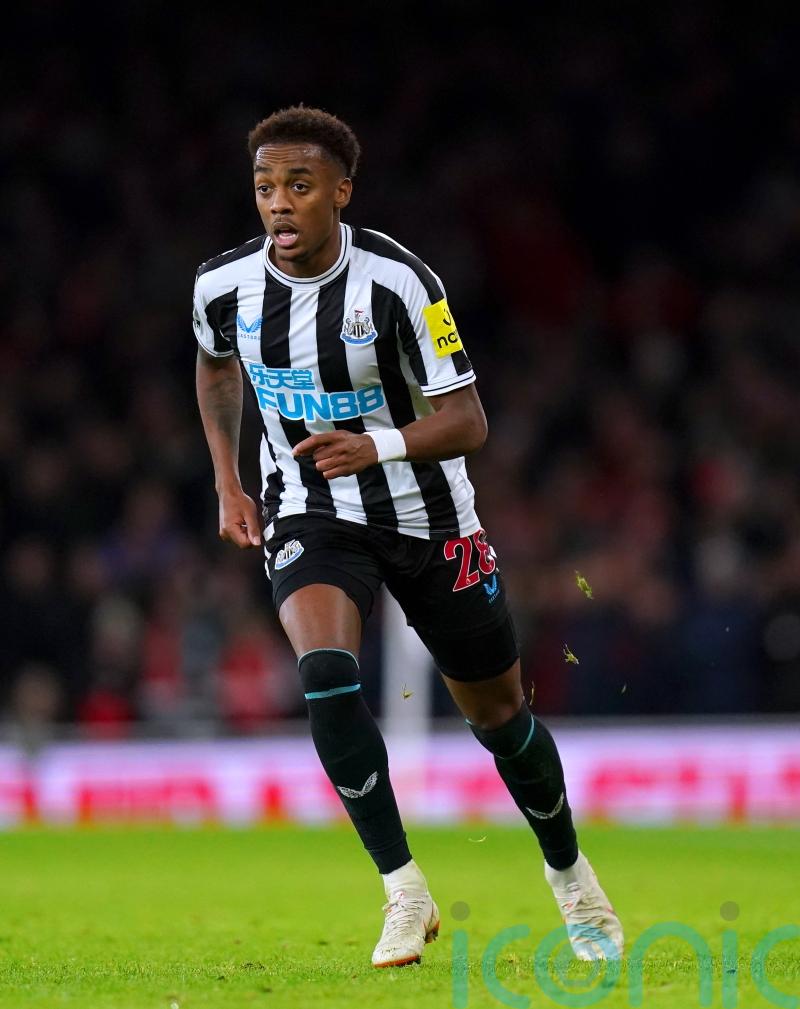 Eddie Howe says Joe Willock should be aiming for an England call-up