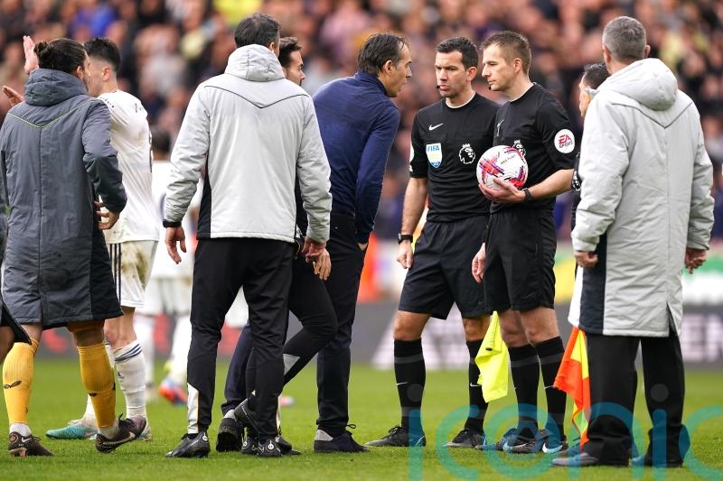 Julen Lopetegui frustrated after latest chapter of Wolves&rsquo; referee woe