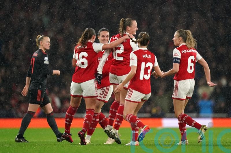 Arsenal reach Women&rsquo;s Champions League semi-finals for first time since 2013