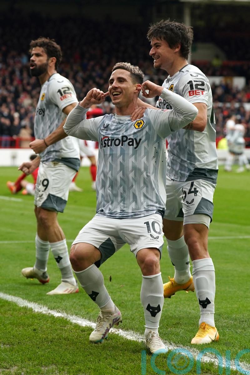 Wolves&rsquo; Daniel Podence charged by FA for spitting at Forest&rsquo;s Brennan Johnson