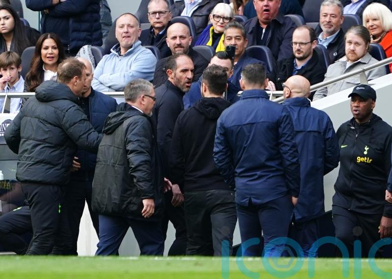 Roberto De Zerbi accuses Cristian Stellini of disrespect as both bosses see red