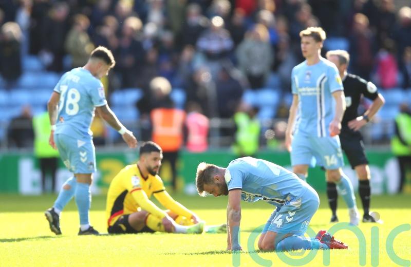Coventry boss Mark Robins: We were rubbish first half, brilliant second half
