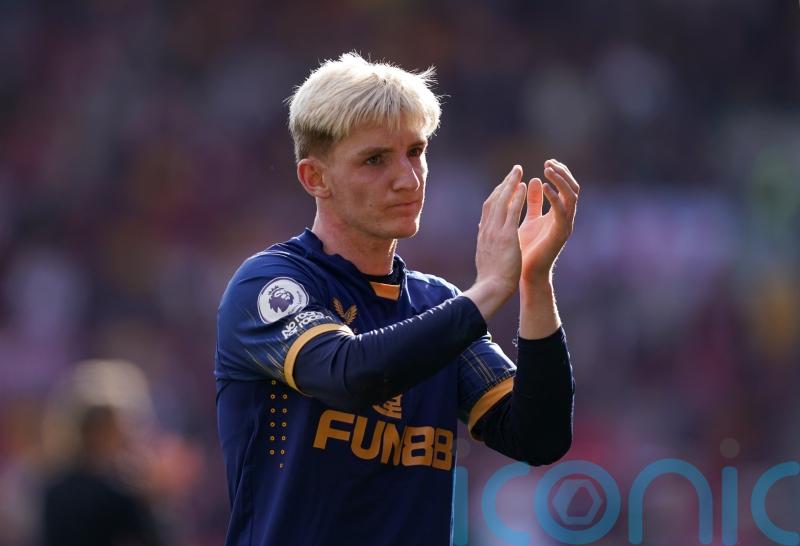 Eddie Howe wants to help Anthony Gordon channel aggression for Newcastle