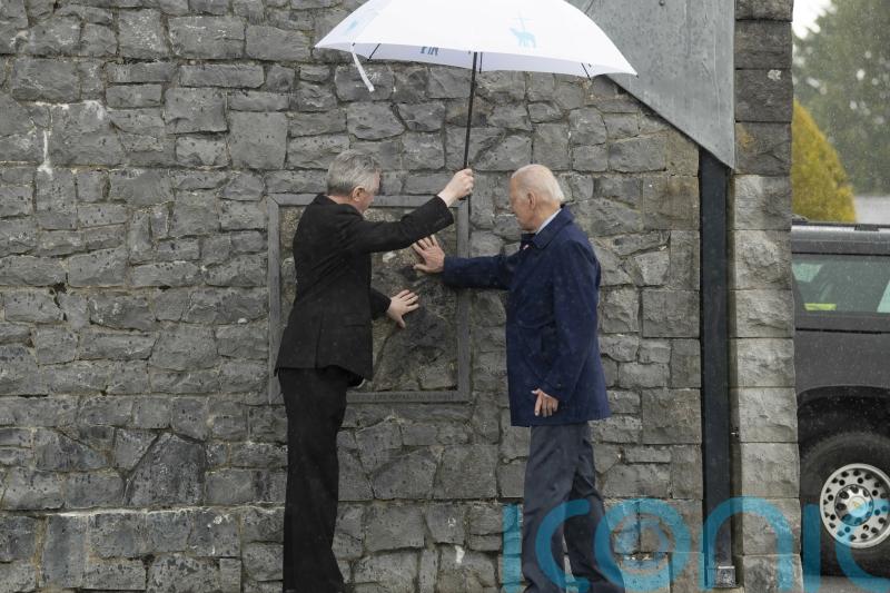 Biden brought to tears after meeting priest who performed last rites for his son