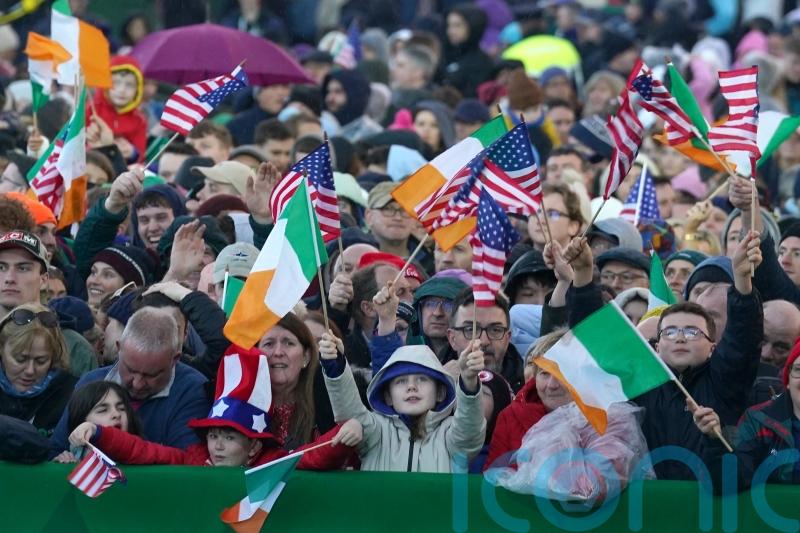 In Pictures: Ballina puts on a show as Biden enjoys emotional trip to Mayo