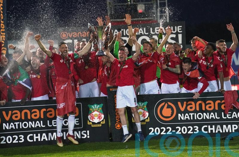 Prince of Wales congratulates Hollywood-backed Wrexham on Football League return