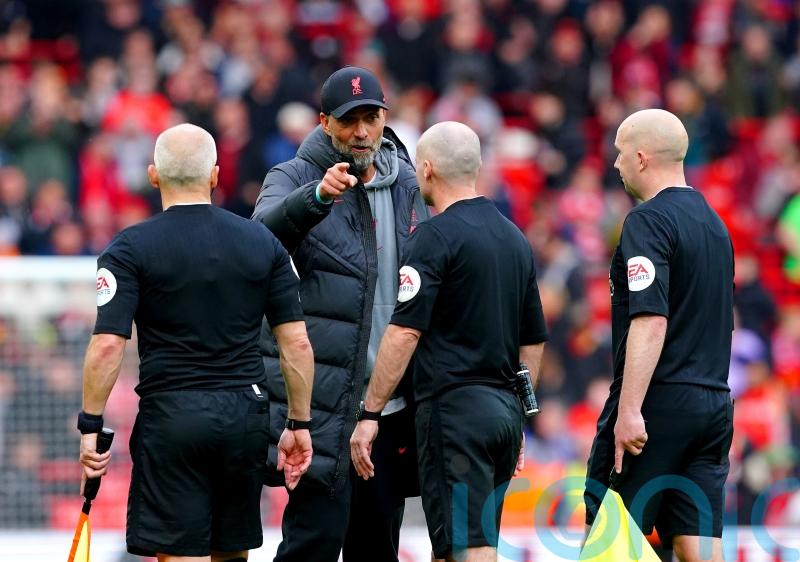 Jurgen Klopp fully expects punishment for comments about referee Paul Tierney