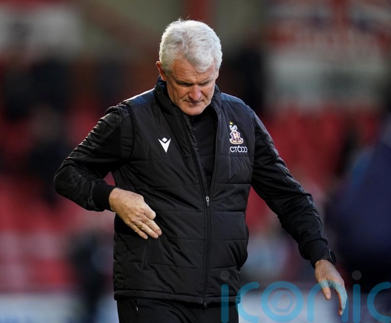 Mark Hughes tells Bradford to respond as automatic promotion hopes end
