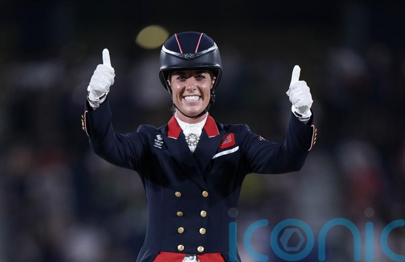 Charlotte Dujardin makes winning return just two months after giving birth