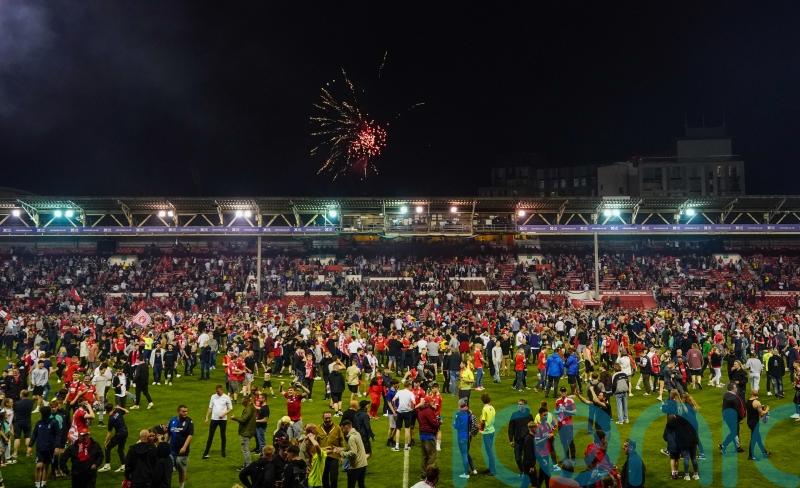 Forest fined over pitch invasion after 2022 play-off semi against Sheff Utd