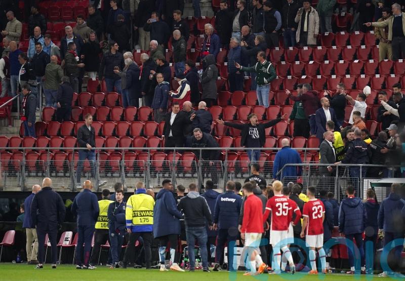 UEFA to investigate after AZ Alkmaar fans confront West Ham players&rsquo; families