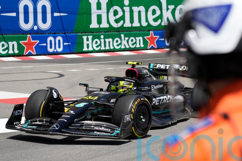 Lewis Hamilton third in opening practice in Monaco as crash ends session early