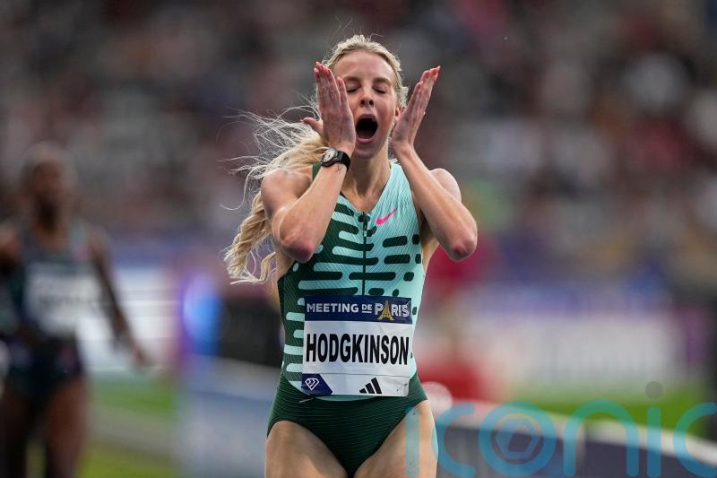 Keely Hodgkinson sets new 800m British record at Paris Diamond League meeting