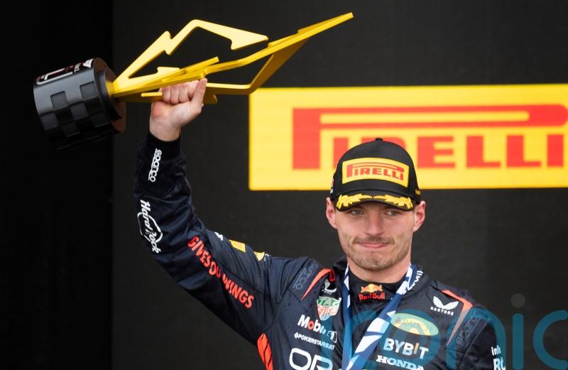 Max Verstappen aims to &lsquo;keep winning&rsquo; after matching Ayrton Senna&rsquo;s 41 victories