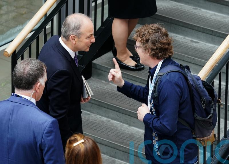 President&rsquo;s son criticises &lsquo;alarmist tone&rsquo; of security forum