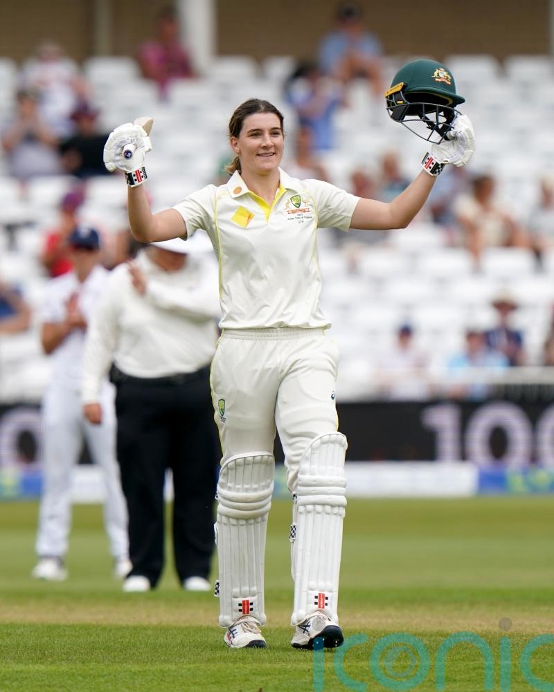Annabel Sutherland century puts Australia in control of Women&rsquo;s Ashes Test