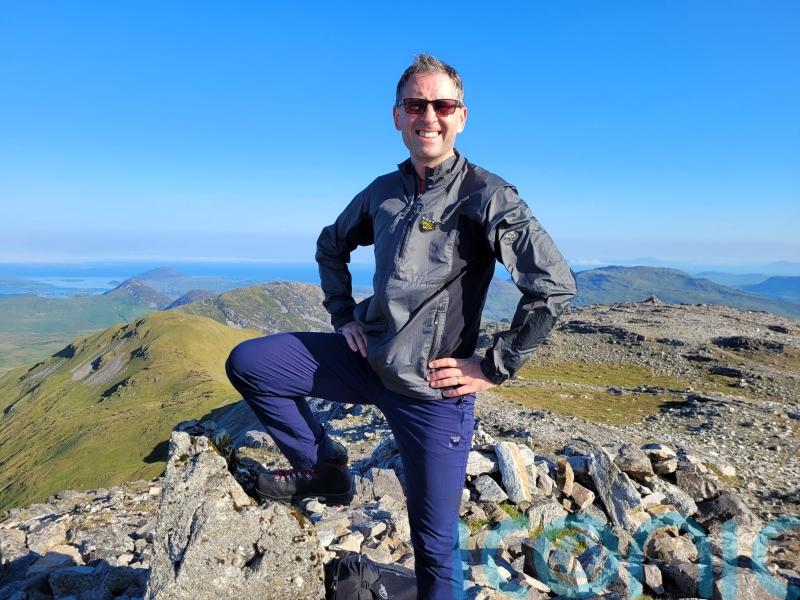 Consultant to scale peaks in 32 counties in fundraising tribute to sister-in-law