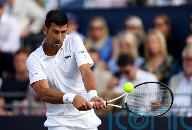 Novak Djokovic warms up for Wimbledon with exhibition win over Frances Tiafoe