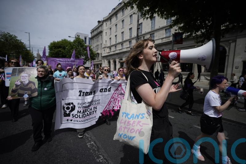 Demonstration calls for respect and reform for trans and intersex community