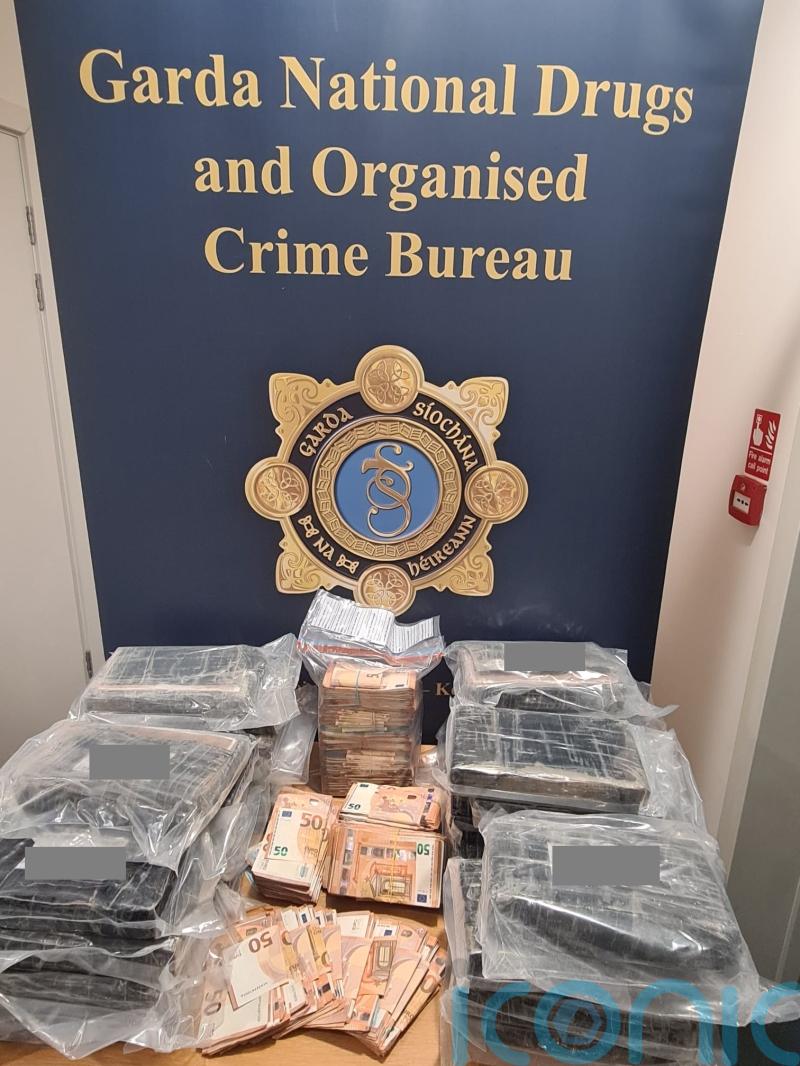 Drugs worth 2.1m euros seized in Kildare and Westmeath