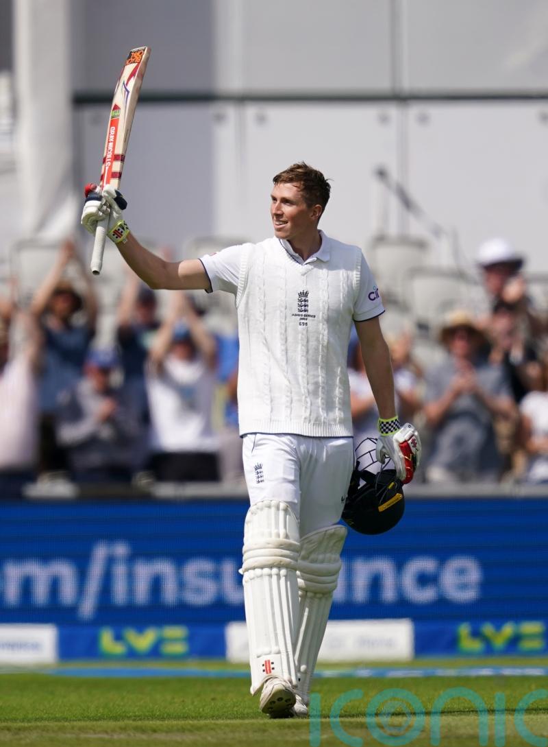 Zak Crawley acknowledges loyalty after leading England&rsquo;s charge at Old Trafford