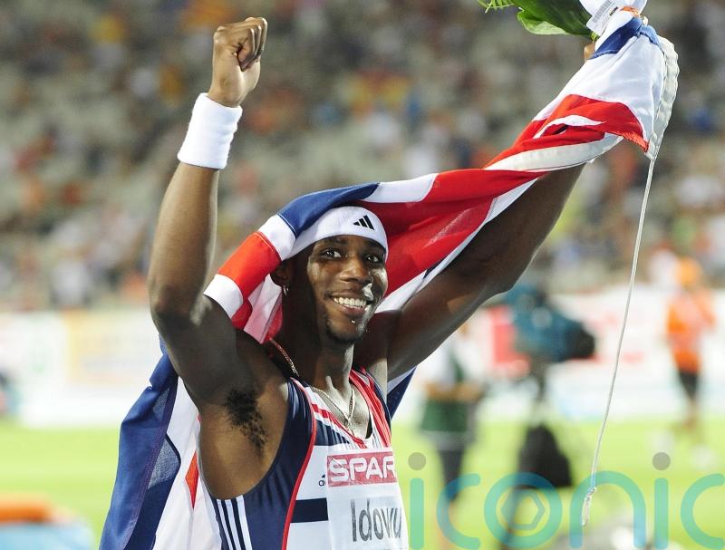 On this day in 2010: Phillips Idowu celebrates European triple jump gold