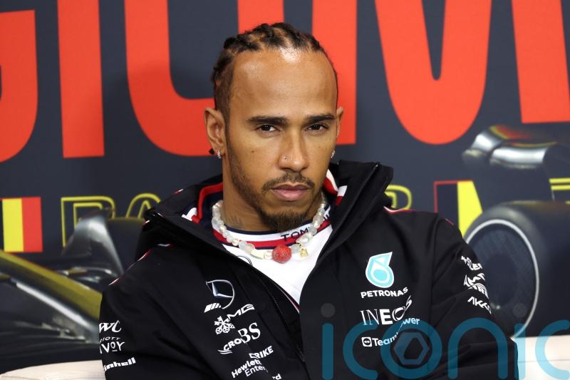 Lewis Hamilton unhappy with stewards after being hit with sprint race penalty