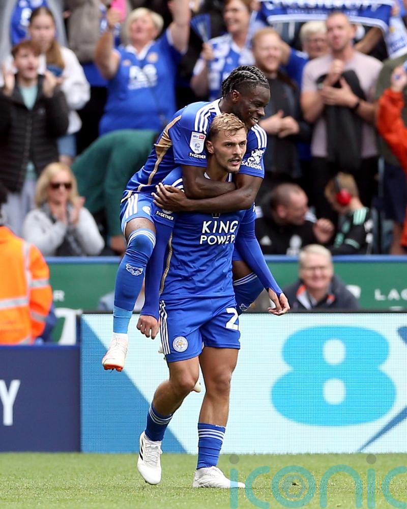 Kiernan Dewsbury-Hall double gives Enzo Maresca winning start as Leicester boss