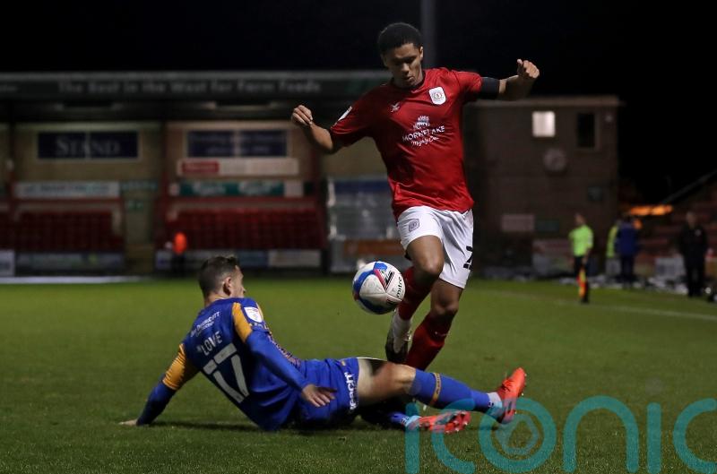 Crewe hit back to claim point at Swindon