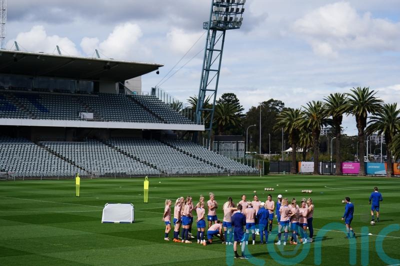 Australian newspaper sends helicopter to photograph Lionesses training session