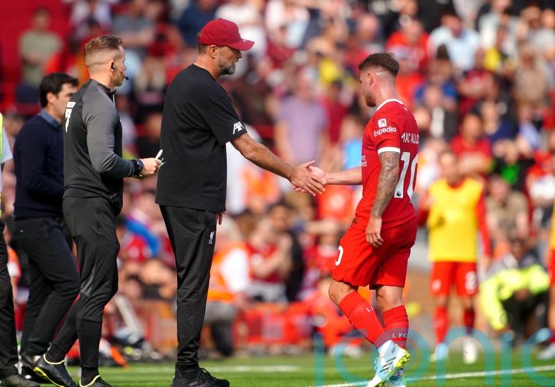Jurgen Klopp to consider appeal against Alexis Mac Allister&rsquo;s red card