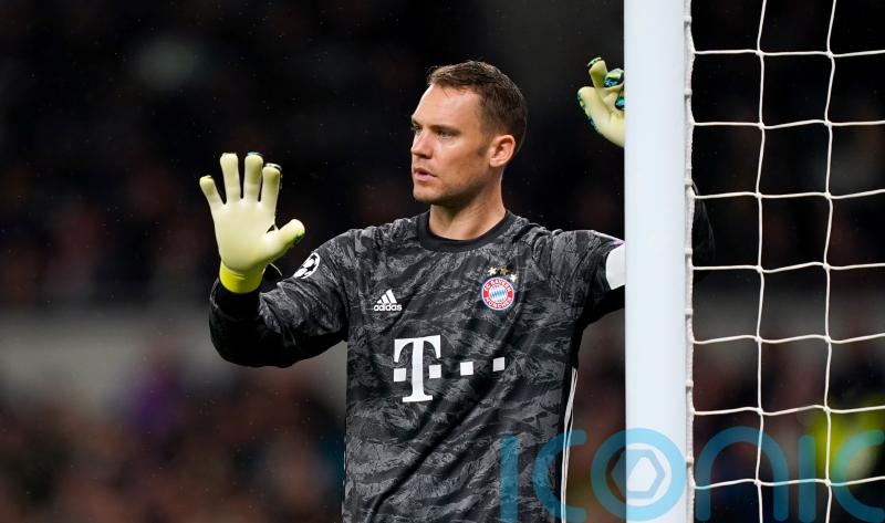 Manuel Neuer back in Bayern Munich training