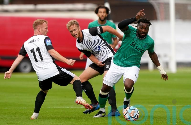 Marcus Dinanga at the double as Gateshead hit Eastleigh for six