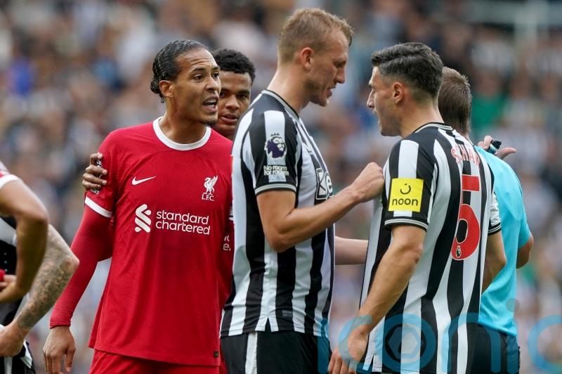 Virgil van Dijk: Punishment for Newcastle red card &lsquo;a hard and expensive lesson&rsquo;