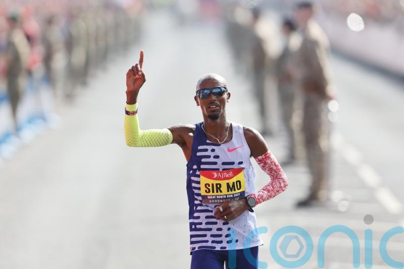 Sir Mo Farah urges children to stay active after bringing curtain down on career