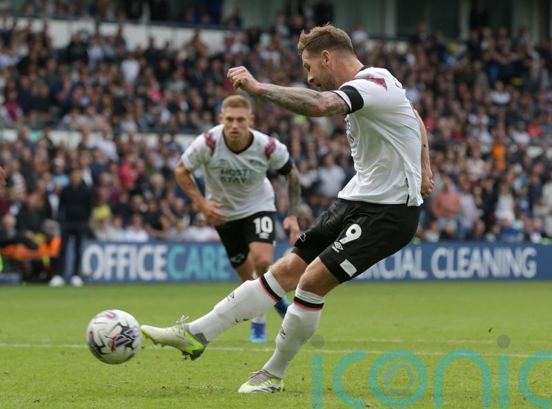 Colby Bishop snatches late point for Portsmouth at Derby