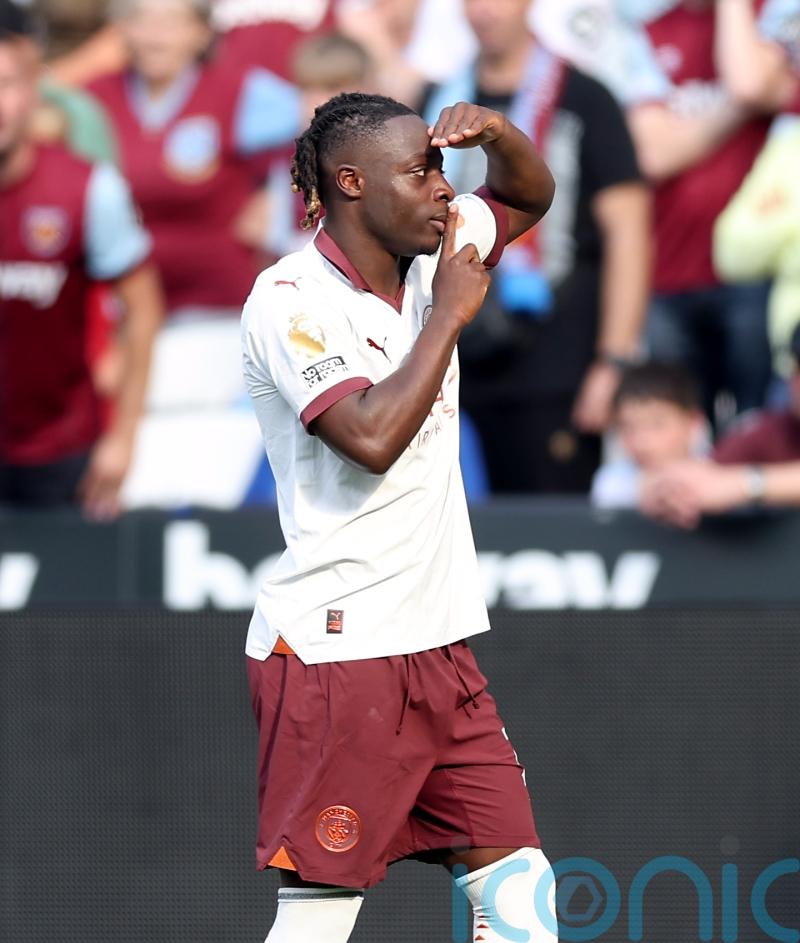 Pep Guardiola hails impact of Jeremy Doku in Man City&rsquo;s win at West Ham