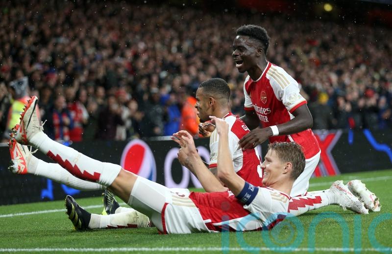Arsenal return to Champions League with a bang