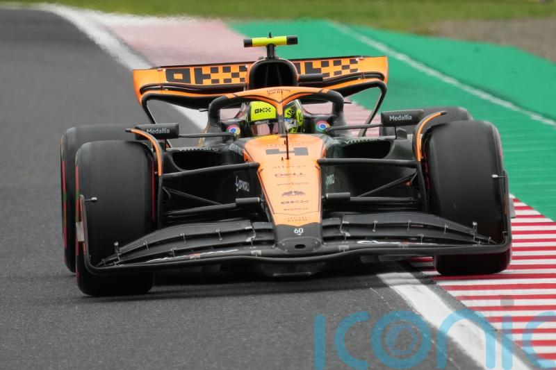 Lando Norris narrows gap on Max Verstappen at final practice in Japan