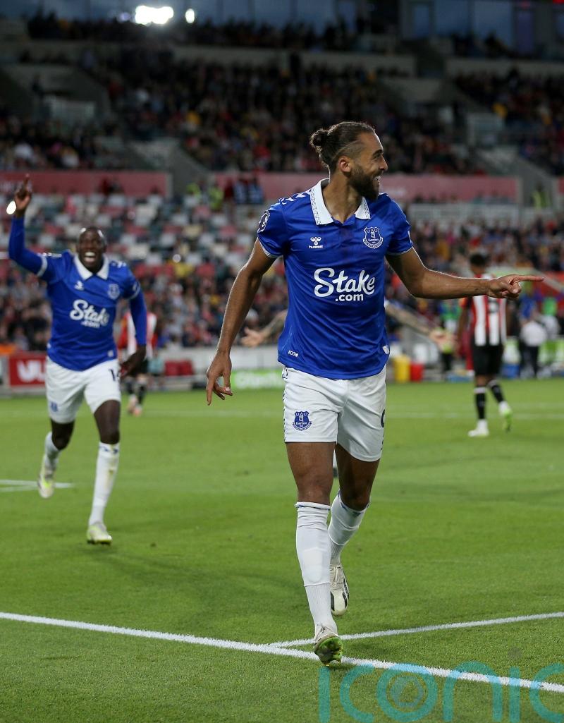 Dominic Calvert-Lewin on target in Everton&rsquo;s victory at off-colour Brentford