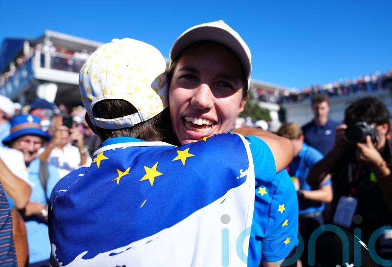 Europe retain Solheim Cup as Carlota Ciganda stars in dramatic draw with US