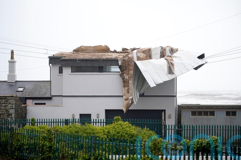 Storm Agnes causes damage to buildings, floods and blocked roads across Ireland